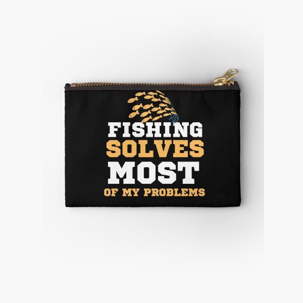 Item preview, Cute Fishing solves most of My Problems Design designed and sold by mzakarya.