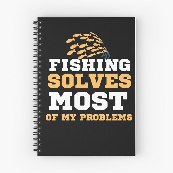Item preview, Cute Fishing solves most of My Problems Design designed and sold by mzakarya.
