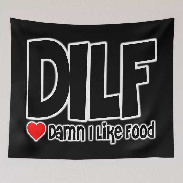 Item preview, DILF Dad Valentine  Design With Heart designed and sold by WallArt01.