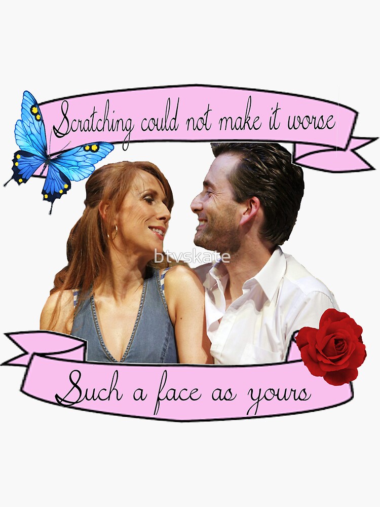 Beatrice and Benedick True Love Sticker