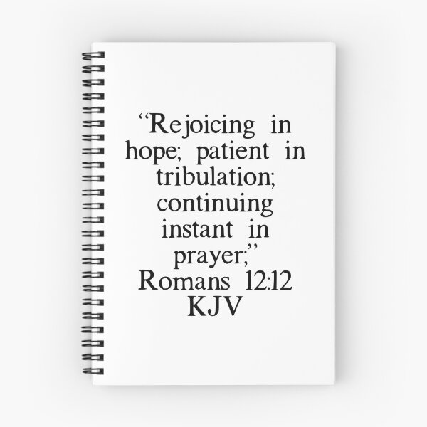 Item preview, Romans 12:12 KJV designed and sold by IBMClothing.