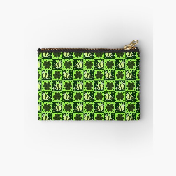 Item preview, Green Bee Clover Pattern designed and sold by SaradaBoru.