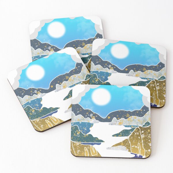 Item preview, Golden landscape designed and sold by Catherine  Milchard.