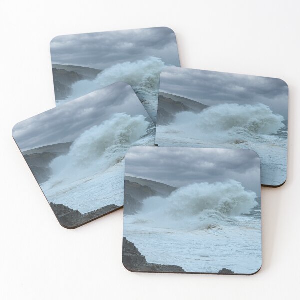 Item preview, Porthleven Cornwall Storm,Porthleven harbour designed and sold by kathleenjean.