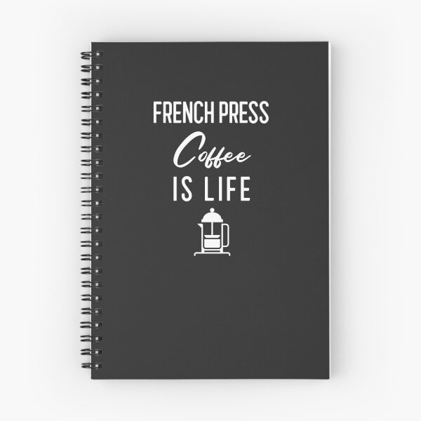 Item preview, French Press Coffee Is Life - Funny Cafe Barista Gift designed and sold by EricJP.