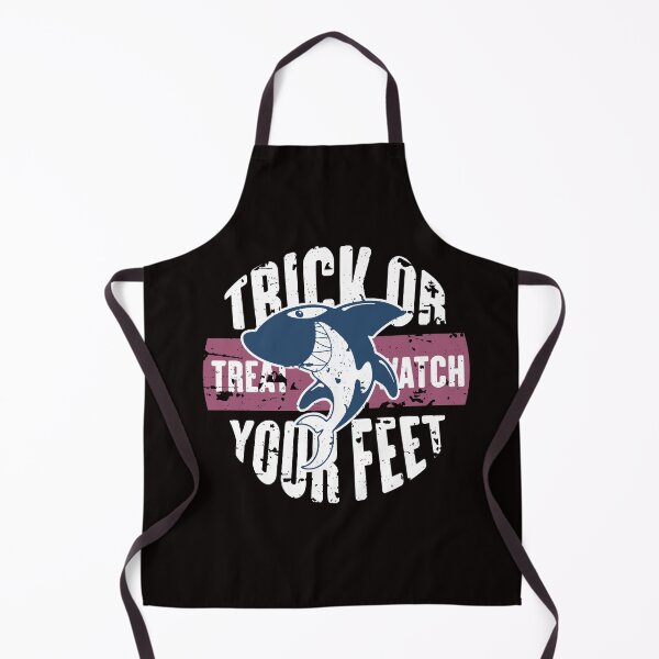 Item preview, Trick or Treat watch your feet shark gift idea designed and sold by Nelt123.