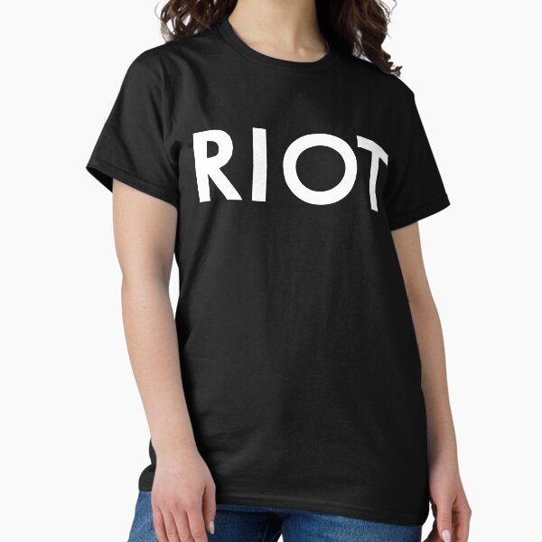 Item preview, Mac's RIOT Shirt - Always Sunny (White Lettering) designed and sold by MonkeysMouth.