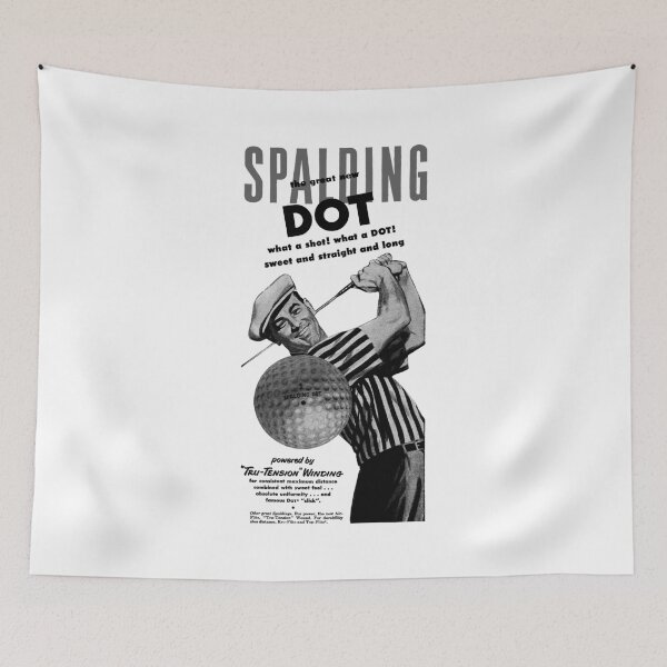 Item preview, GOLF BALL ADVERTISEMENT designed and sold by ThrowbackAds.