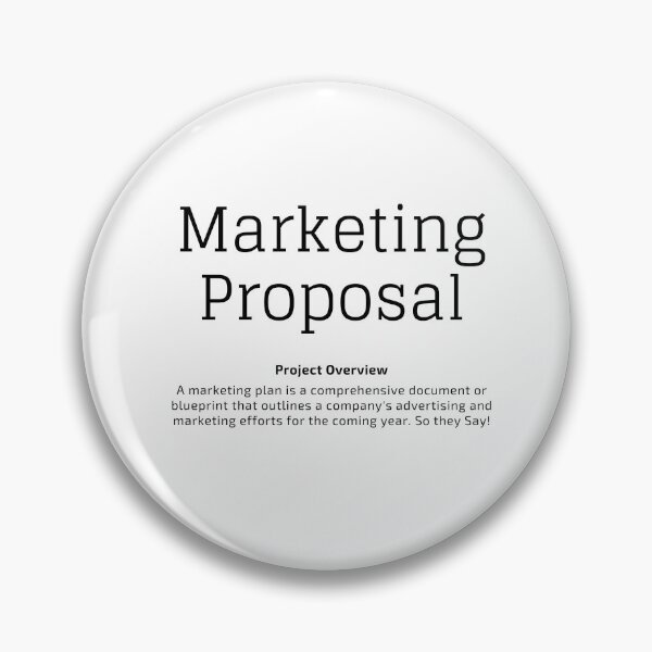 Item preview, Marketing Proposal -T Shirt designed and sold by AMS-ART.