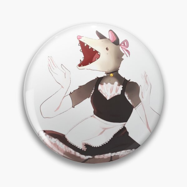 Item preview, maid dress possum transparent designed and sold by Elurza.