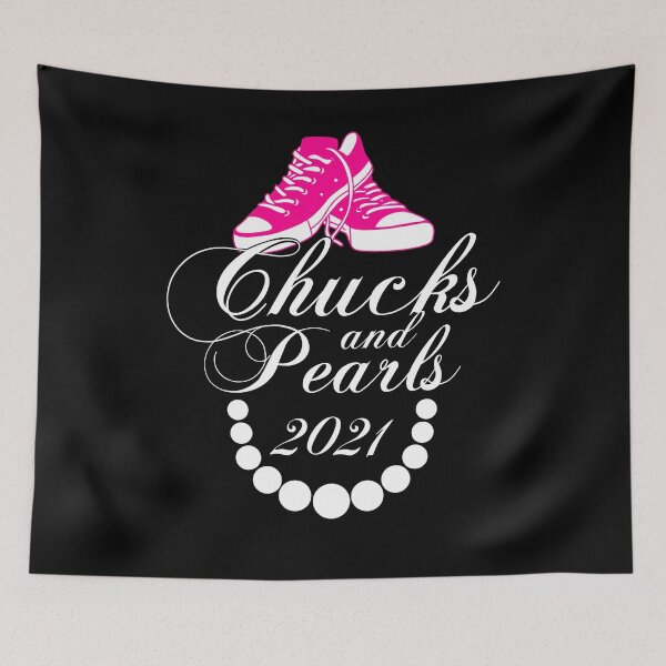 Item preview, Chucks and Pearls 2021 | Chucks and Pearls kamala designed and sold by Mixture-DESIGN.