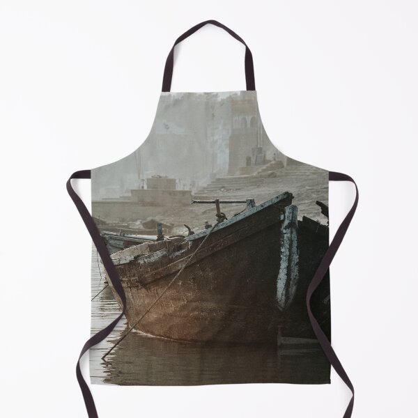 Item preview, Varanasi, boat in river Ganga designed and sold by Melissa Peltenburg.