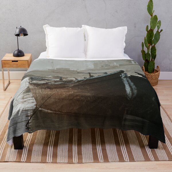 Item preview, Varanasi, boat in river Ganga designed and sold by Melissa Peltenburg.