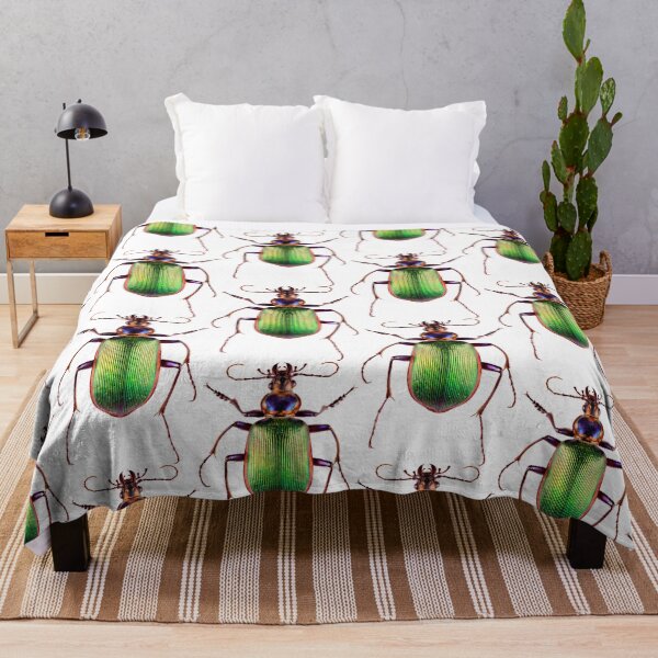 Item preview, Fiery Searcher Beetle (Calosoma scrutator) designed and sold by Tim Christensen.