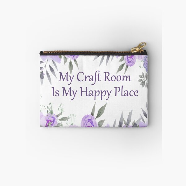Item preview, My Craft Room Is My Happy Place in Lilac designed and sold by OByD.