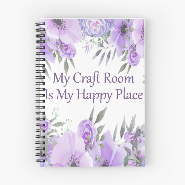 Item preview, My Craft Room Is My Happy Place in Lilac designed and sold by OByD.