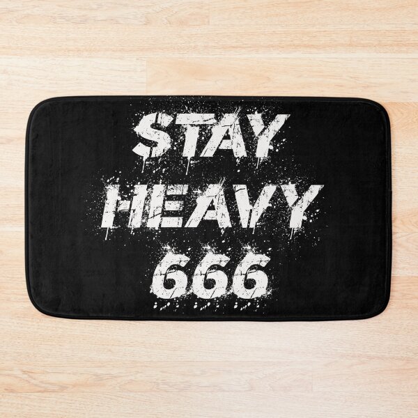 Item preview, Stay Heavy 666 Black Death Thrash Metal Band designed and sold by MetalApocalypse.