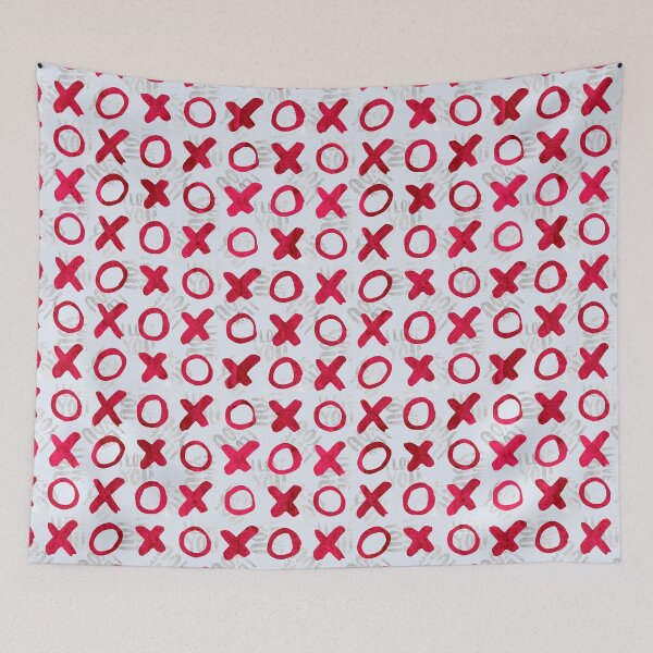 Aperçu de l'œuvre XO XO XO Love est dans l'air créée et vendue par CreativeBu.