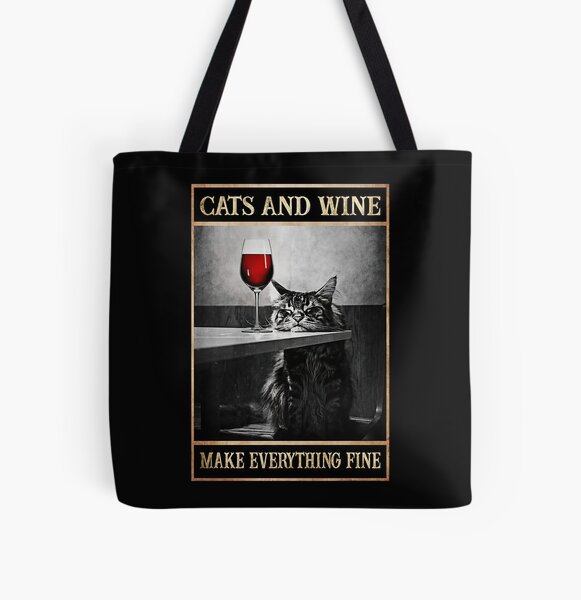 Laugh A LOT 2 pack Reusable Wine Tote Bag 6 Bottle " Wine A Little 