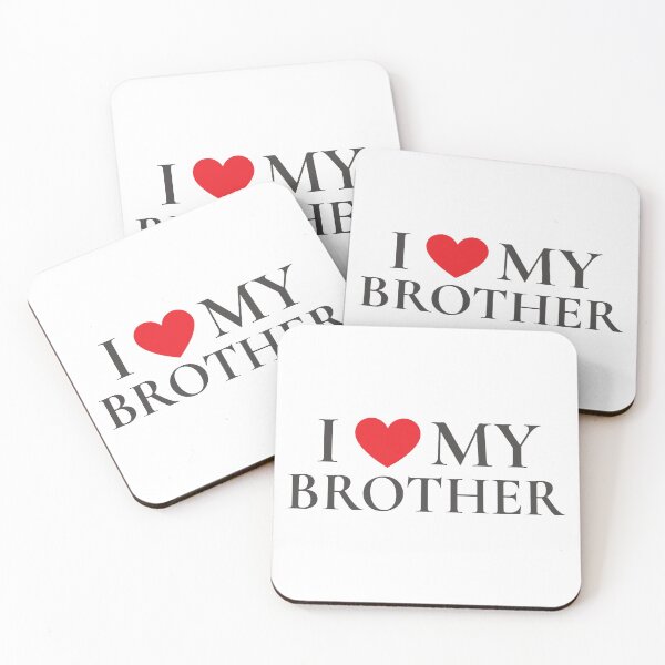 Item preview, i love my brother T-SHIRT brother GIFT Valentine GIFT men gift birthday gift designed and sold by MONINA-DESIGN.