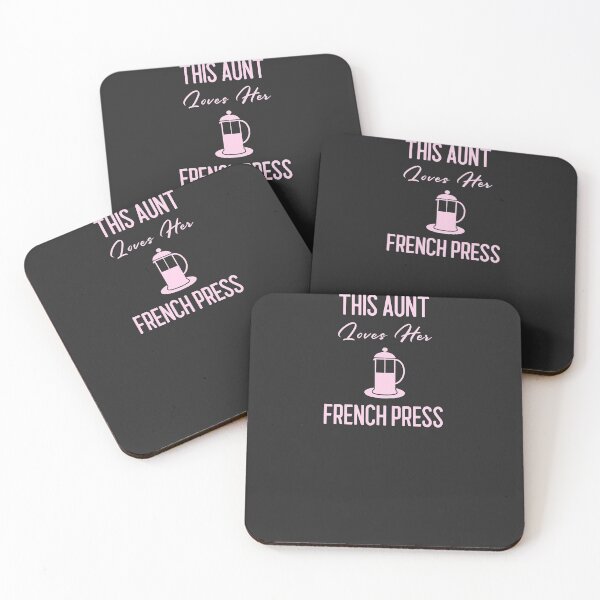 Item preview, This Aunt Loves Her French Press - Funny Cafe Barista Gift designed and sold by EricJP.
