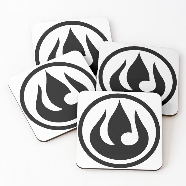 Item preview, Fire Nation Icon-white designed and sold by Friend of Frogs.