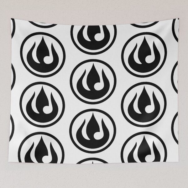 Item preview, Fire Nation Icon-white designed and sold by Friend of Frogs.