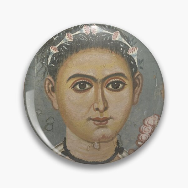 Item preview, Fayum mummy portrait ancient Egypt designed and sold by The-Roman-Lady.