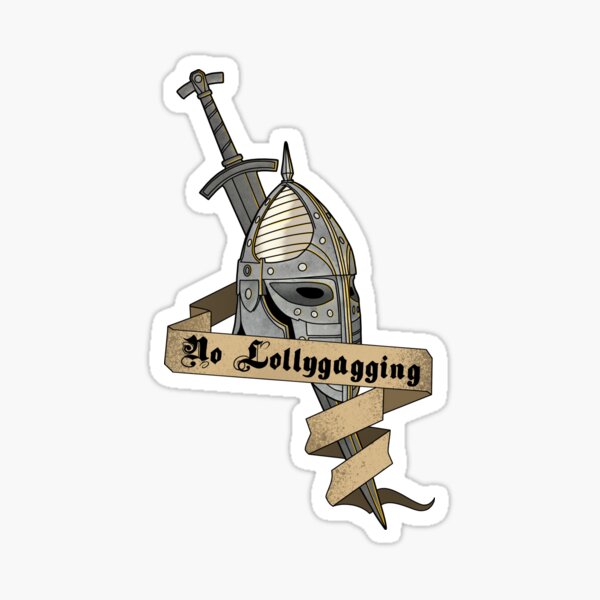 lollygag // sticker