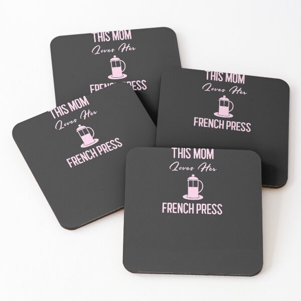 Item preview, This Mom Loves Her French Press - Funny Cafe Barista Gift designed and sold by EricJP.