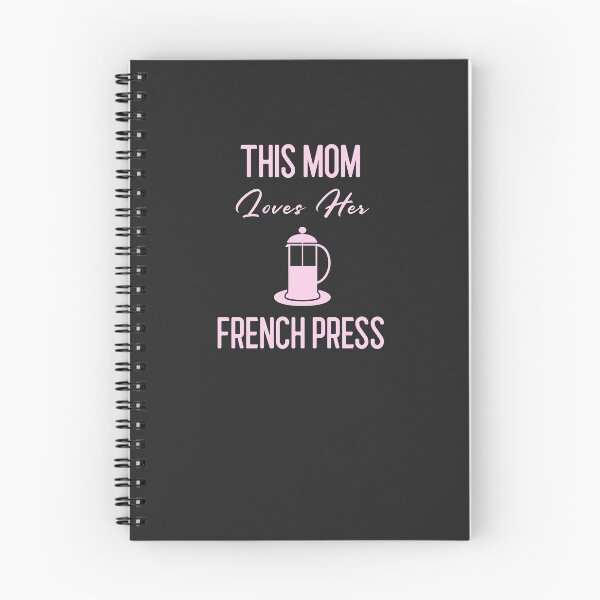Item preview, This Mom Loves Her French Press - Funny Cafe Barista Gift designed and sold by EricJP.
