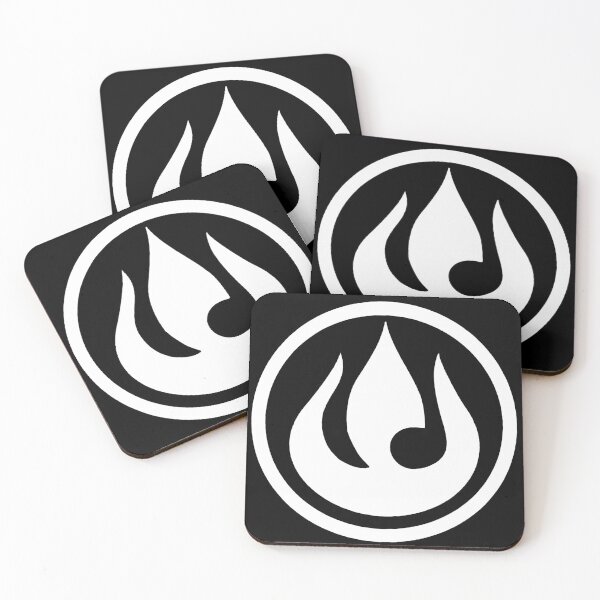 Item preview, Fire Nation Icon-black designed and sold by Friend of Frogs.