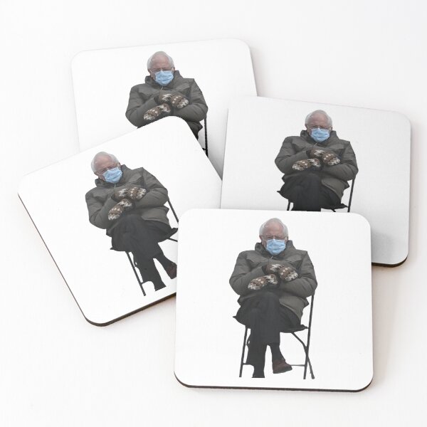 Item preview, Bernie Sanders bundled up at Biden's Inauguration designed and sold by NSN Print Co..
