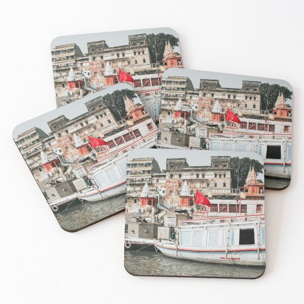 Item preview, Varanasi, boat in river Ganges, India designed and sold by Melissa Peltenburg.