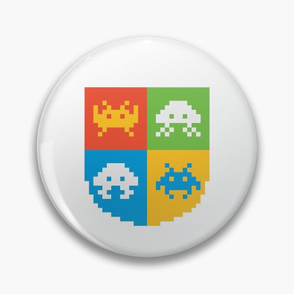 Item preview, 8-Bit Coat of Arms designed and sold by Steve Lovelace.