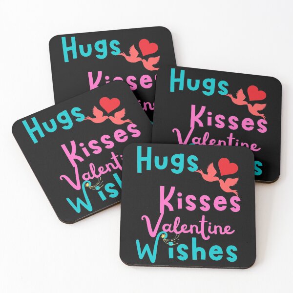 Item preview, Hugs Kisses Valentine Wishes designed and sold by dalypdesign.
