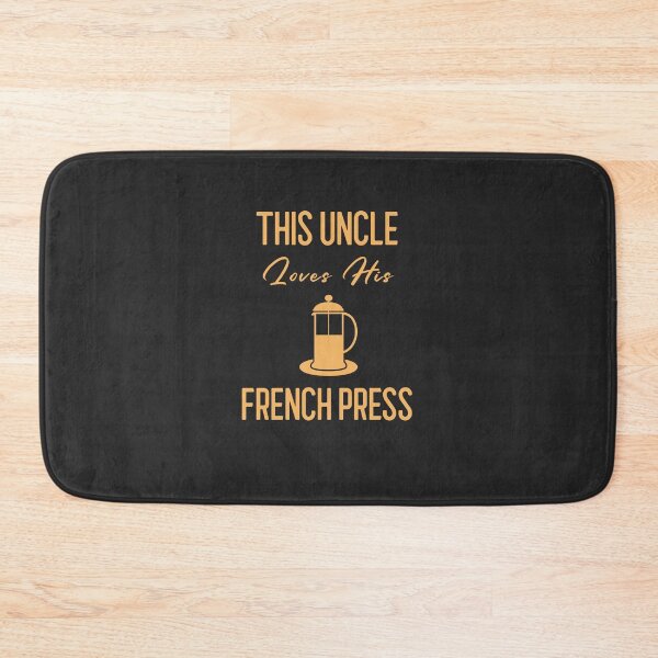 Item preview, This Uncle Loves His French Press - Funny Cafe Barista Gift designed and sold by EricJP.