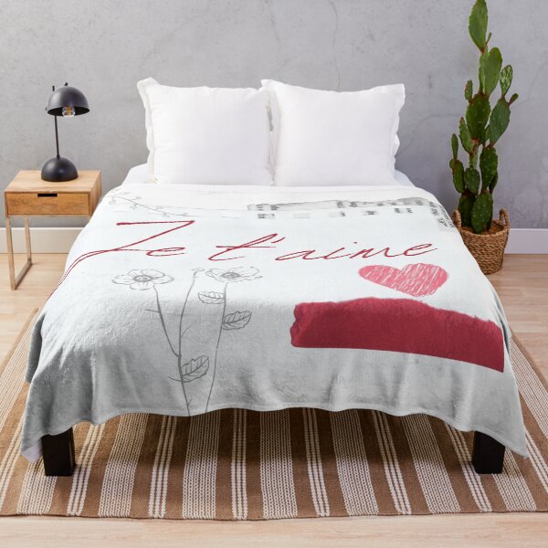 Item preview, I Love You Je T'aime designed and sold by Anzarr.