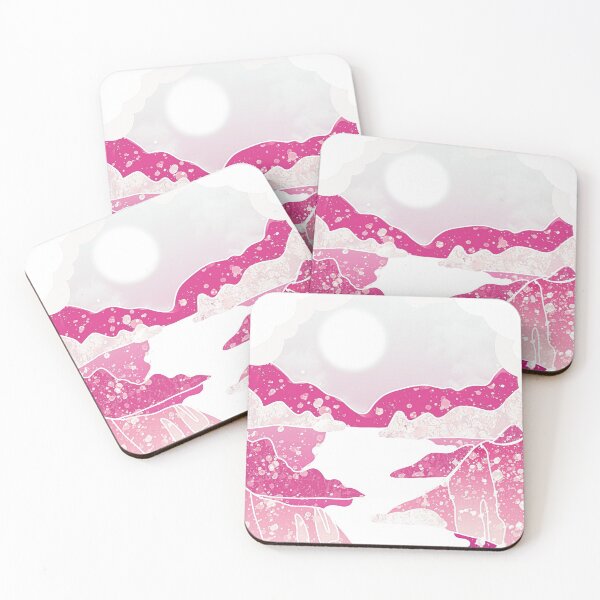 Item preview, Pink Mountain range  designed and sold by Catherine  Milchard.