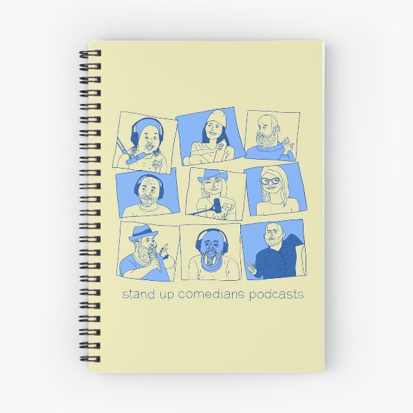 Item preview, stand up comedians podcasts designed and sold by martodesign.