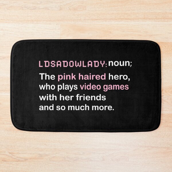 Item preview, LDSHADOWLADY Pink Haired Hero Definition Design designed and sold by Artysneak.