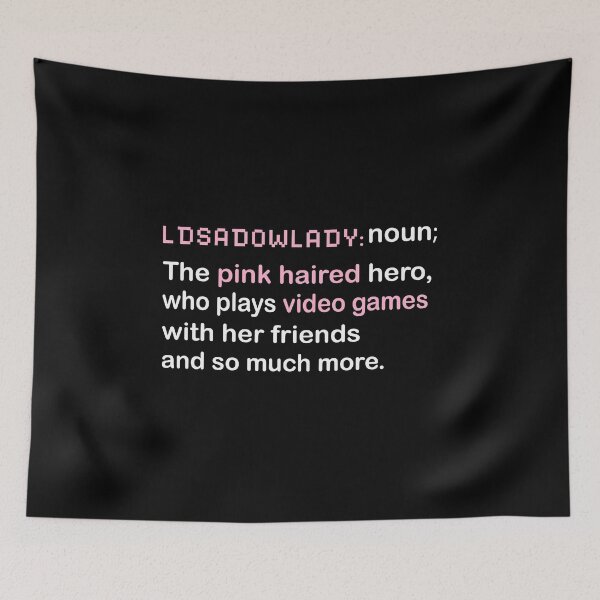 Item preview, LDSHADOWLADY Pink Haired Hero Definition Design designed and sold by Artysneak.