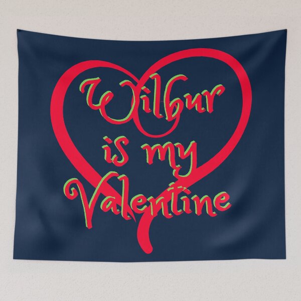 Item preview, Wilbur is My Valentine - Wilber Soot cute designed and sold by The Sober Art.