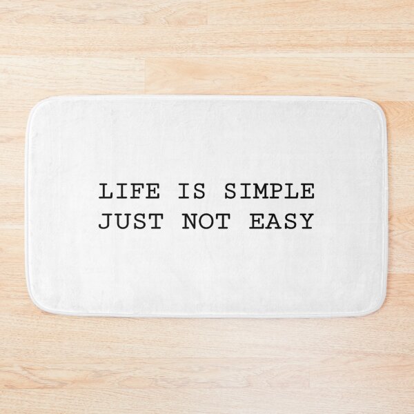 Item preview, Life is simple just not easy, Adulting life, Work hard designed and sold by cyhdesign.
