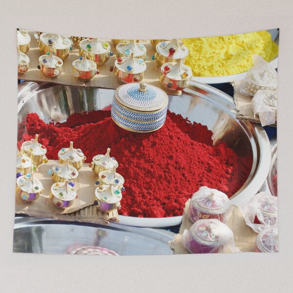 Item preview, Colors of India, gulal powders  designed and sold by Melissa Peltenburg.