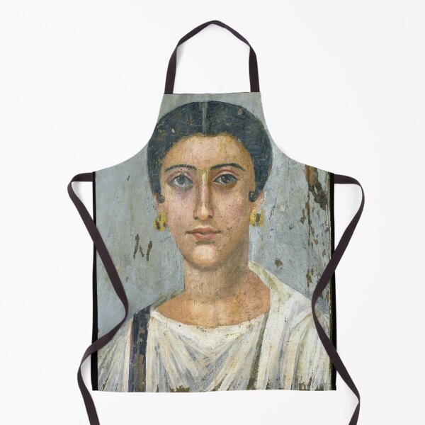 Item preview, Fayum mummy portrait ancient Egypt woman designed and sold by The-Roman-Lady.