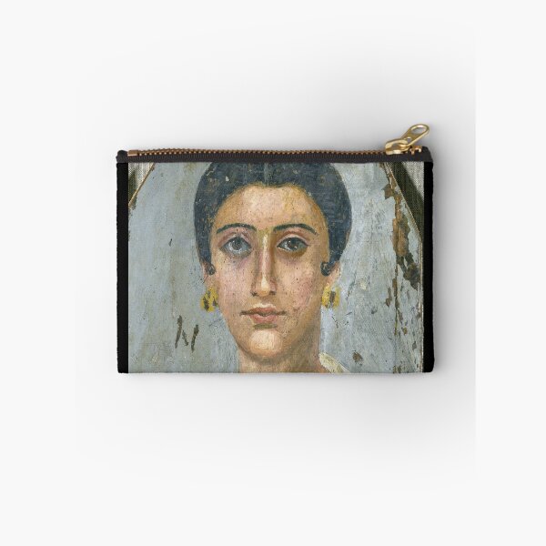 Item preview, Fayum mummy portrait ancient Egypt woman designed and sold by The-Roman-Lady.