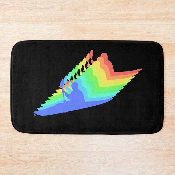Item preview, Paddle canoe kayak canadian rainbow colors design as a gift idea designed and sold by -JBell-.