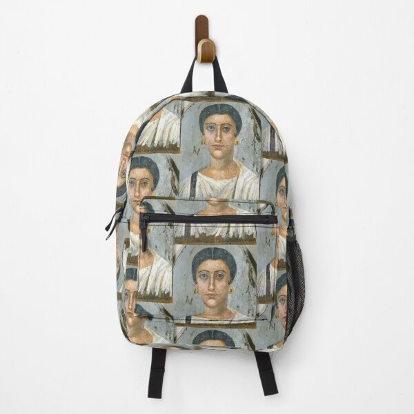 Item preview, Fayum mummy portrait ancient Egypt woman designed and sold by The-Roman-Lady.