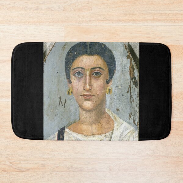 Item preview, Fayum mummy portrait ancient Egypt woman designed and sold by The-Roman-Lady.